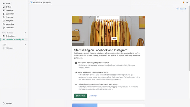 Design and Manage your Shops on Facebook and Instagram