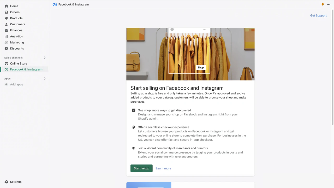 Design and Manage your Shops on Facebook and Instagram