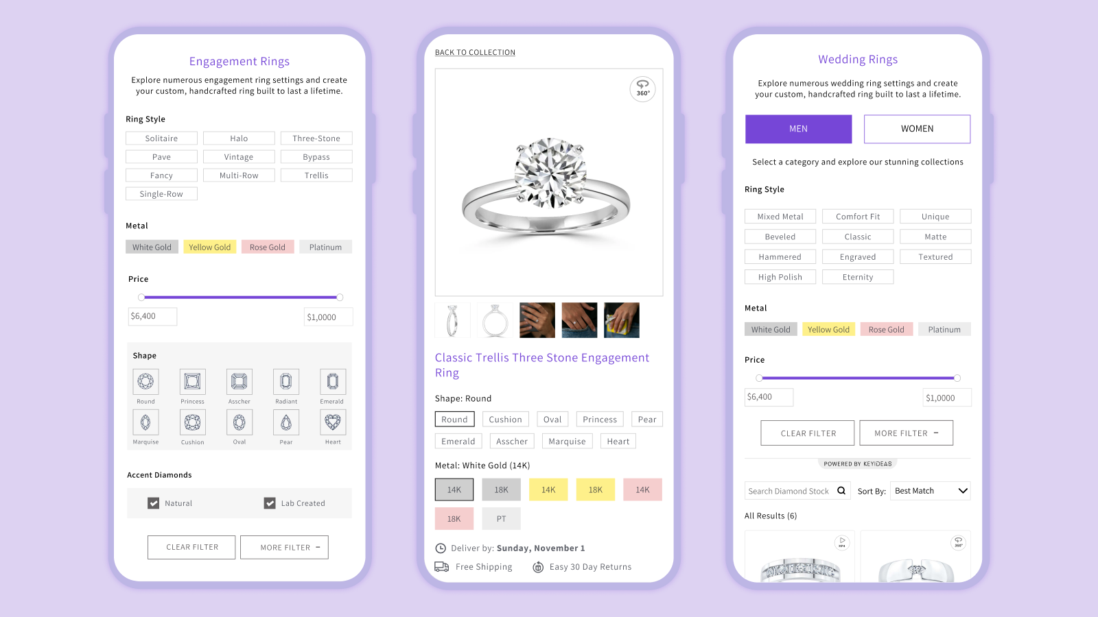 Enjoy a Smooth Shopping Experience with Our Ring Search App