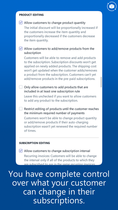 Allowing Customers to Access and Manage Subscriptions from your Shopify  Store