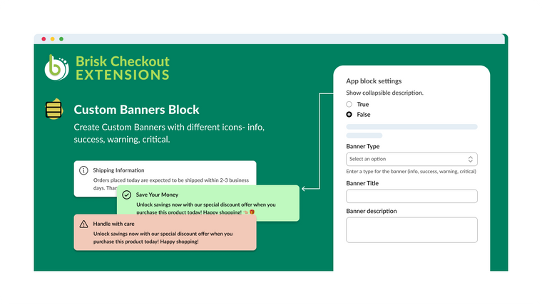 Brisk Checkout Customizer Screenshot