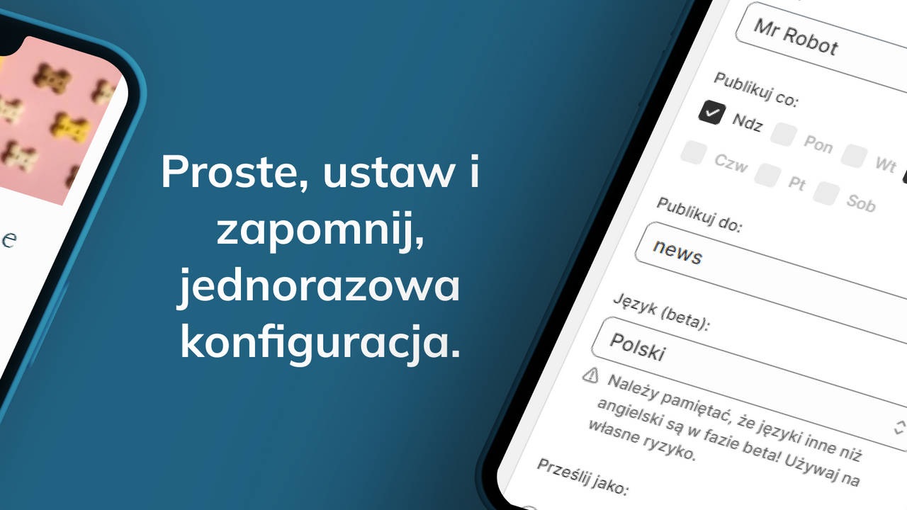 Bezkompromisowa jednorazowa konfiguracja do tworzenia bloga