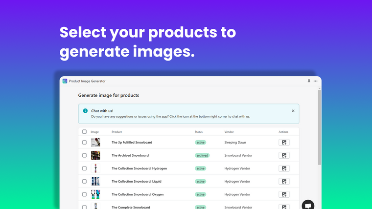 Imagenie: AI product images Screenshot