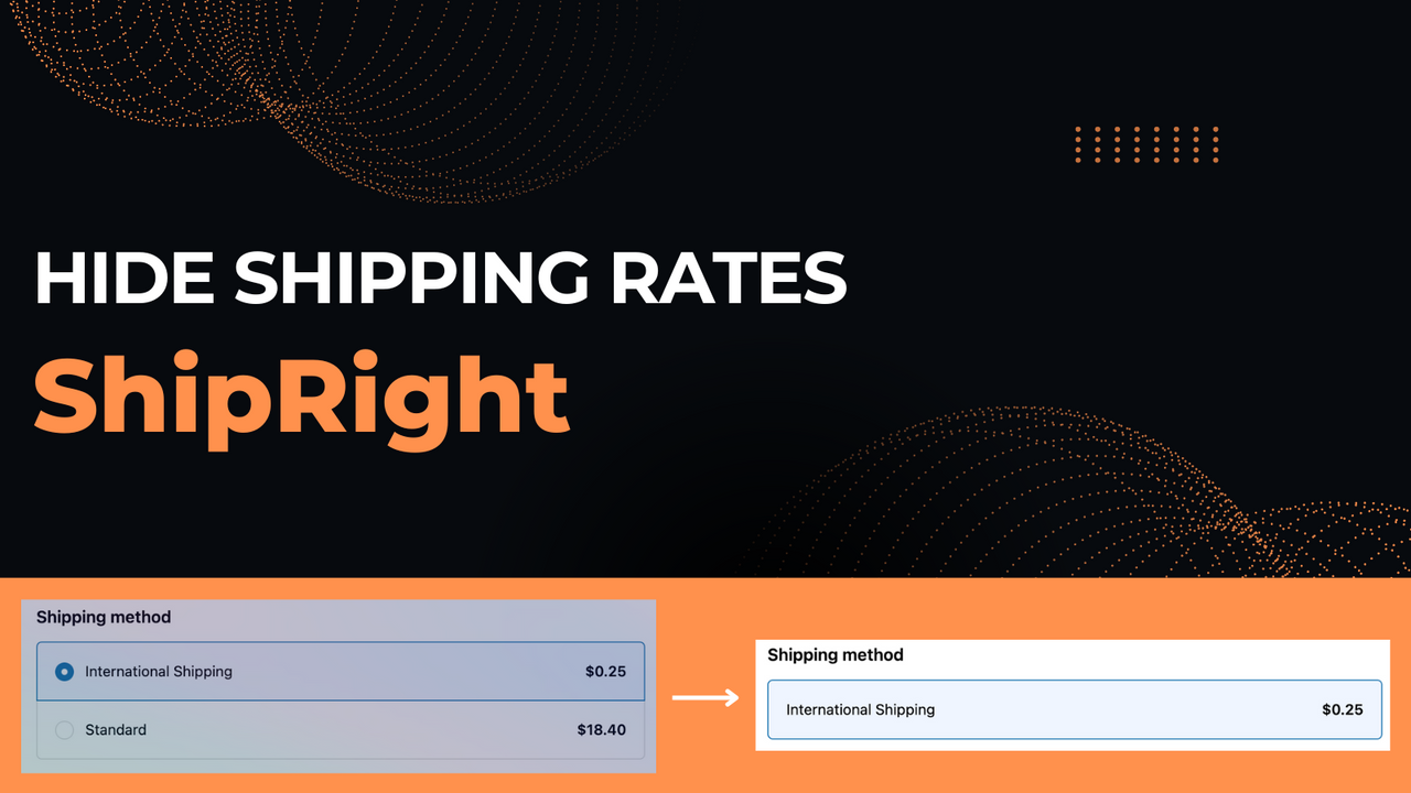 Hide shipping rates shopify checkout