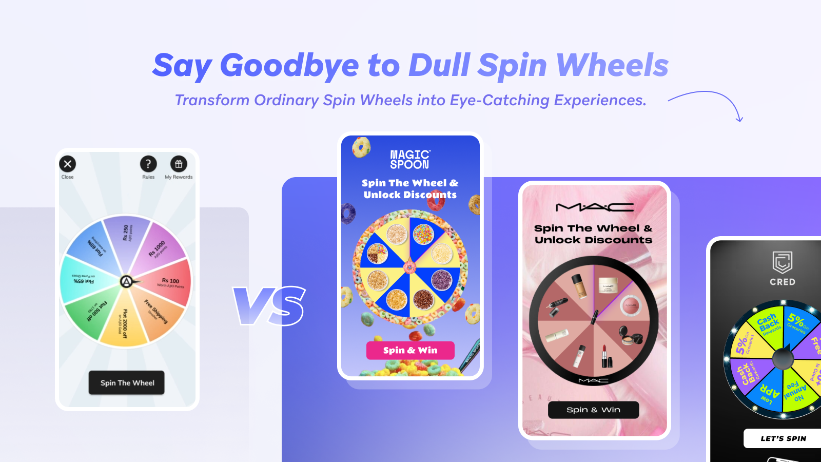 Impresionante y altamente personalizable Spin The Wheel con imagen/ texto