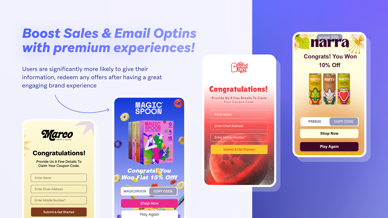 Supercharge Sales & Email Optins with premium popups! 