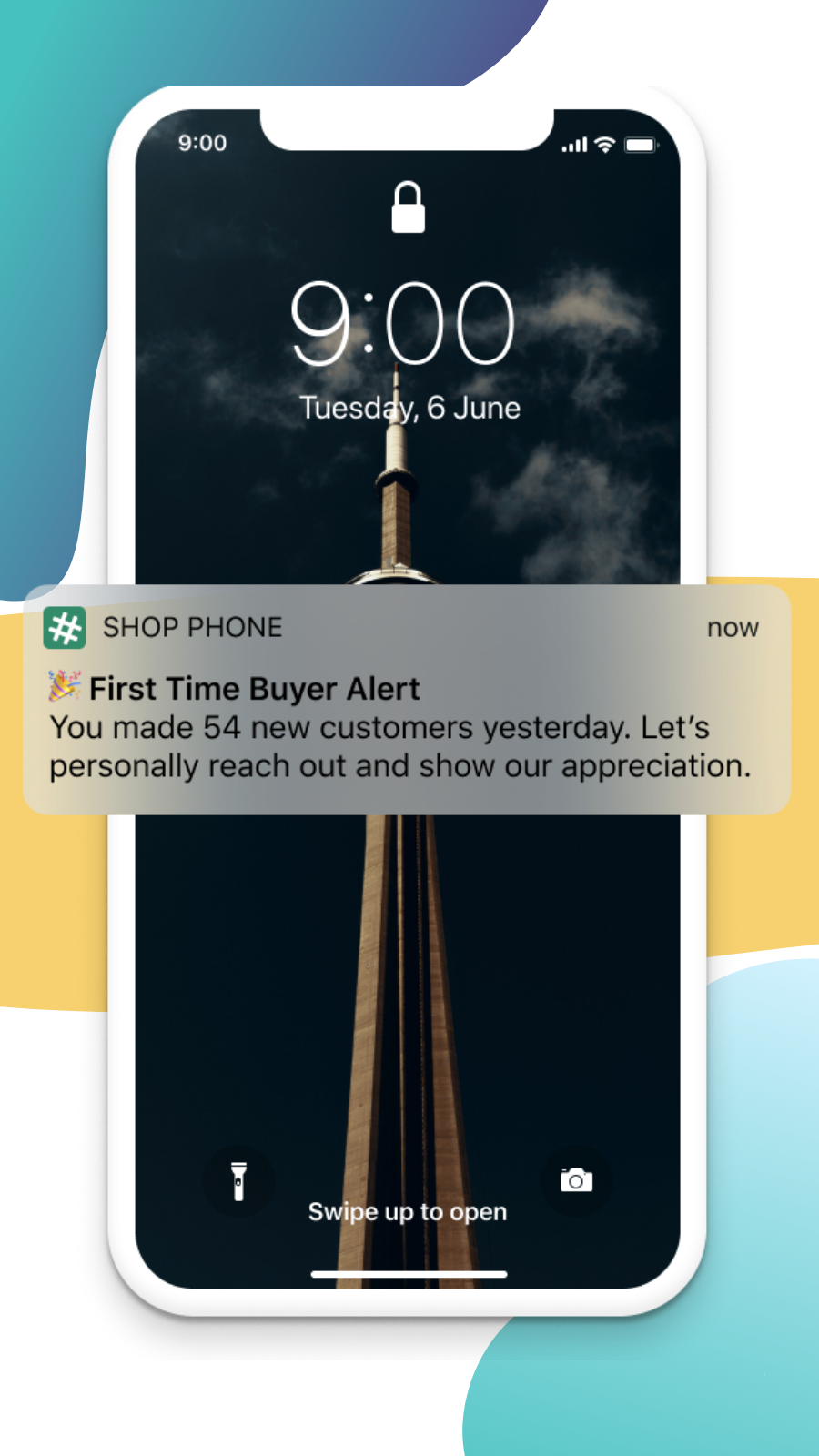 Shop Phone Alerts & Auto Email Screenshot