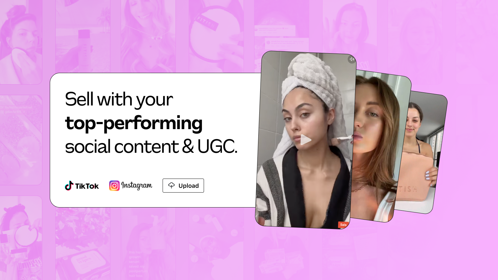 Novel Shoppable Video & UGC Screenshot