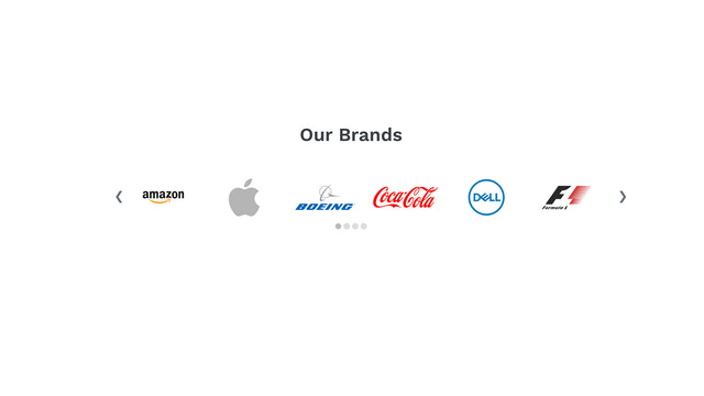 Good Logo Lists - Exempel på karusell-logotyp lista