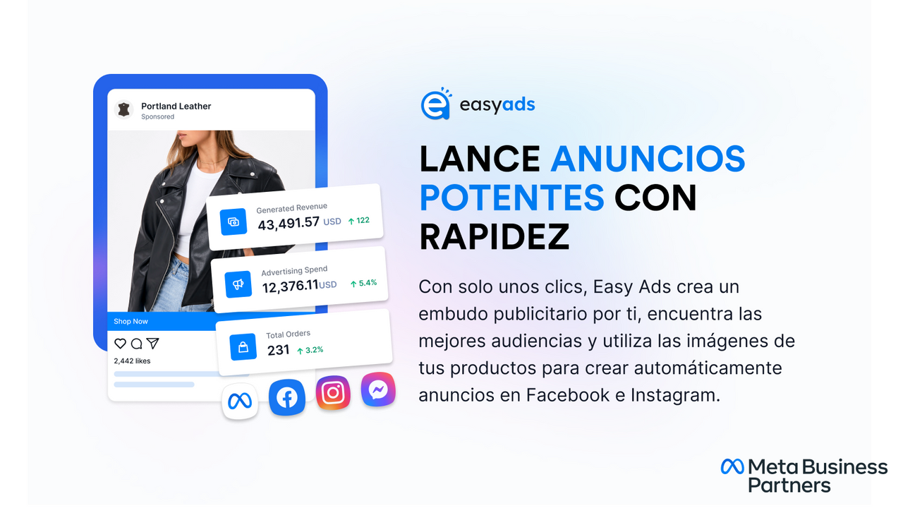 Lanza anuncios de alta conversión en FB e IG