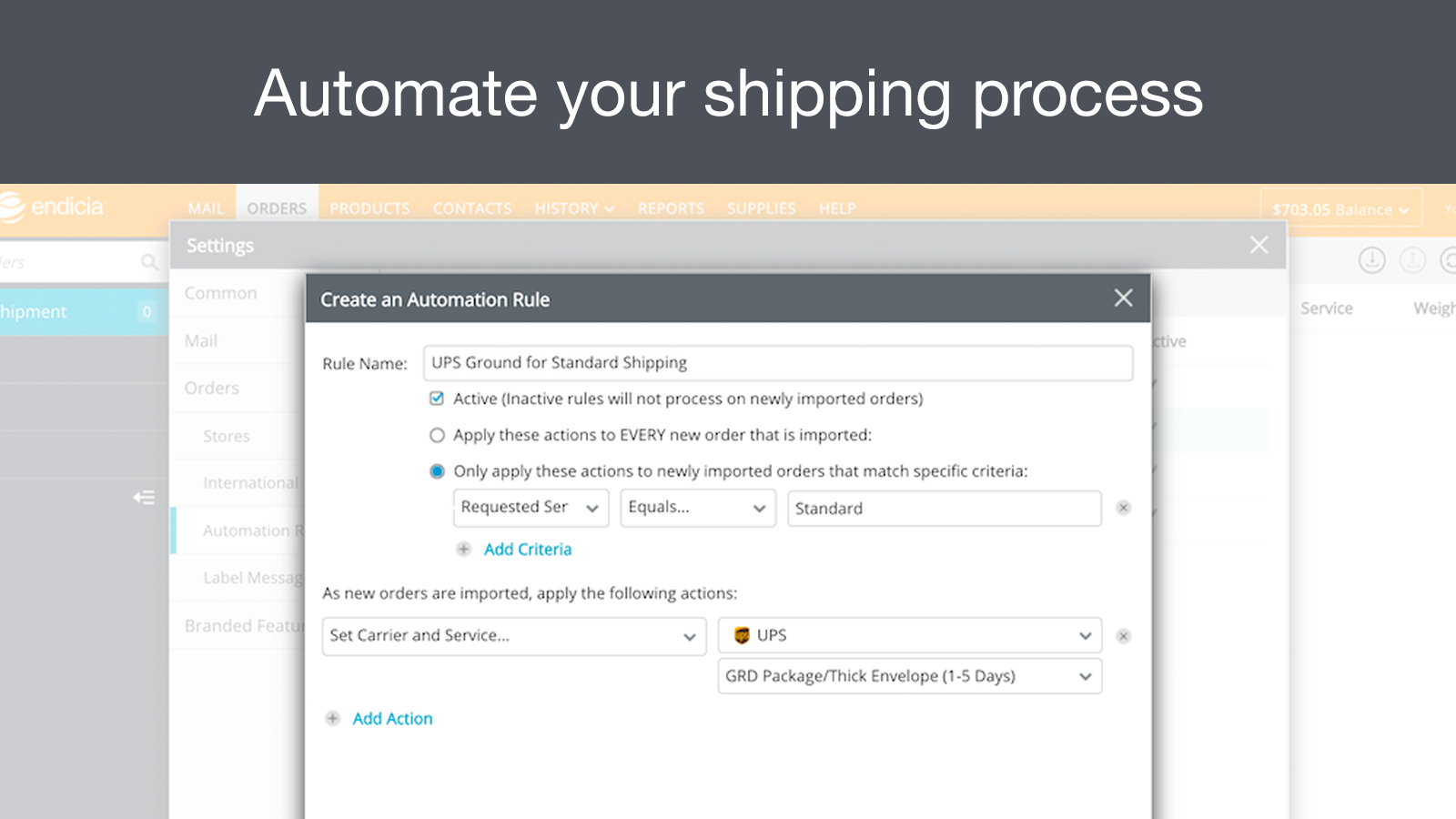 Automate Your Shipping