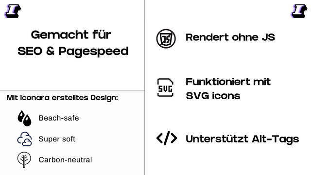 Iconaro SEO und PageSpeed slide