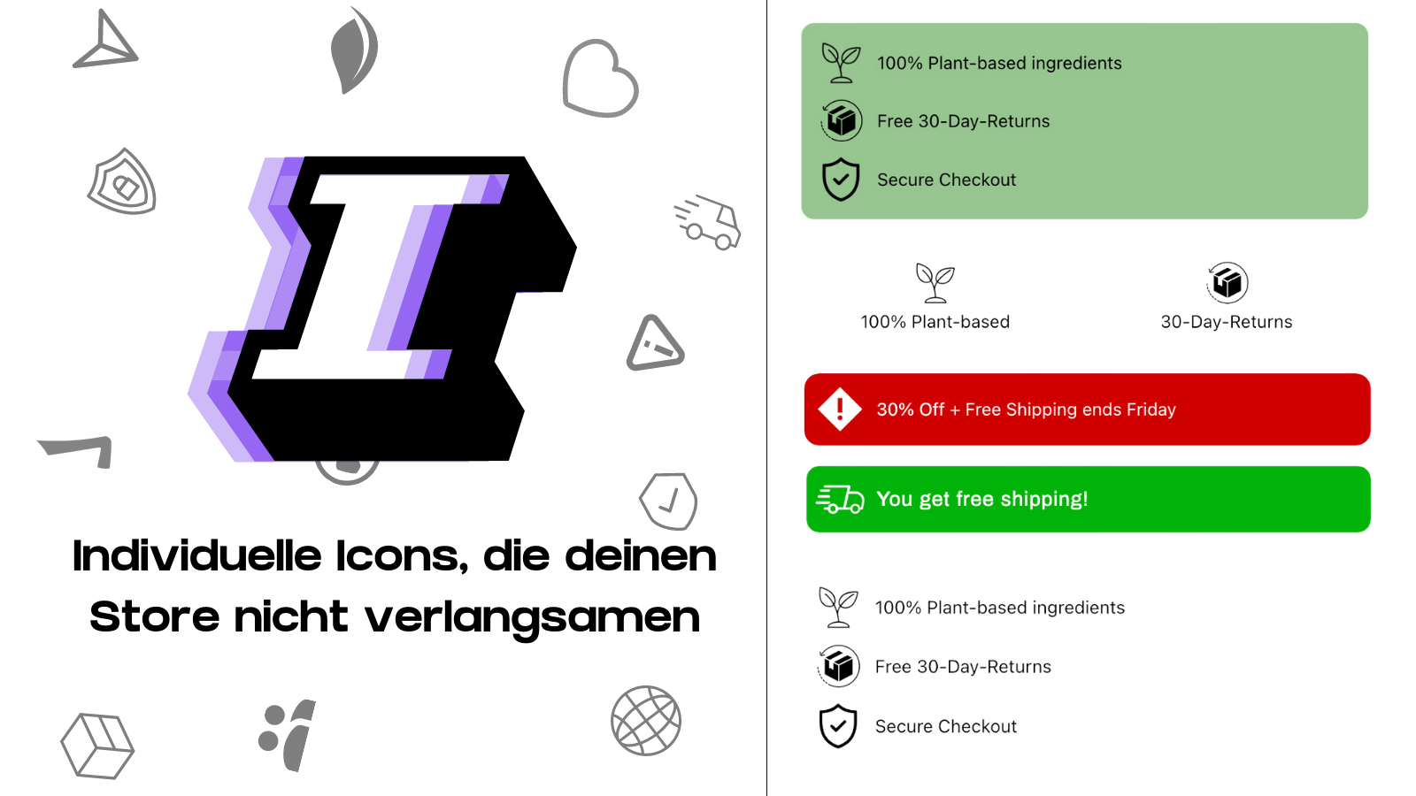 Iconaro - Custom Shopify Icons titelbild