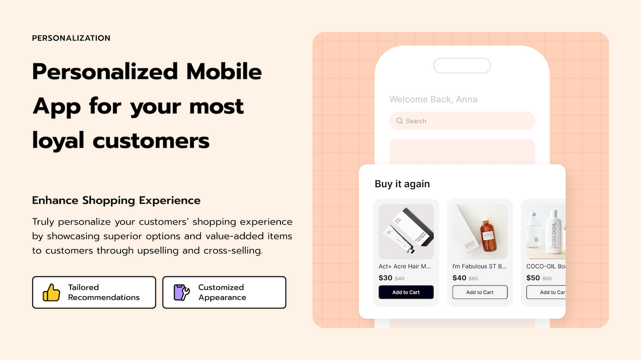Shopify Mobile app features for Zapiet Store Pickup and Delivery
