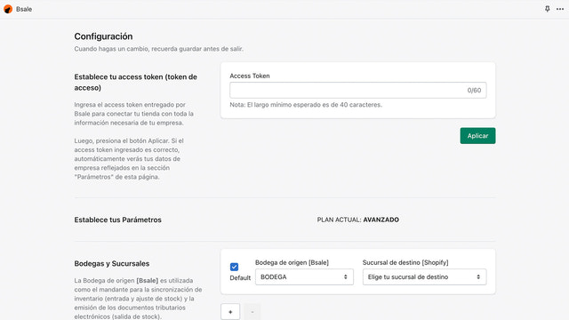 Conexión Integración Shopify - Bsale - Lobo Creaciones