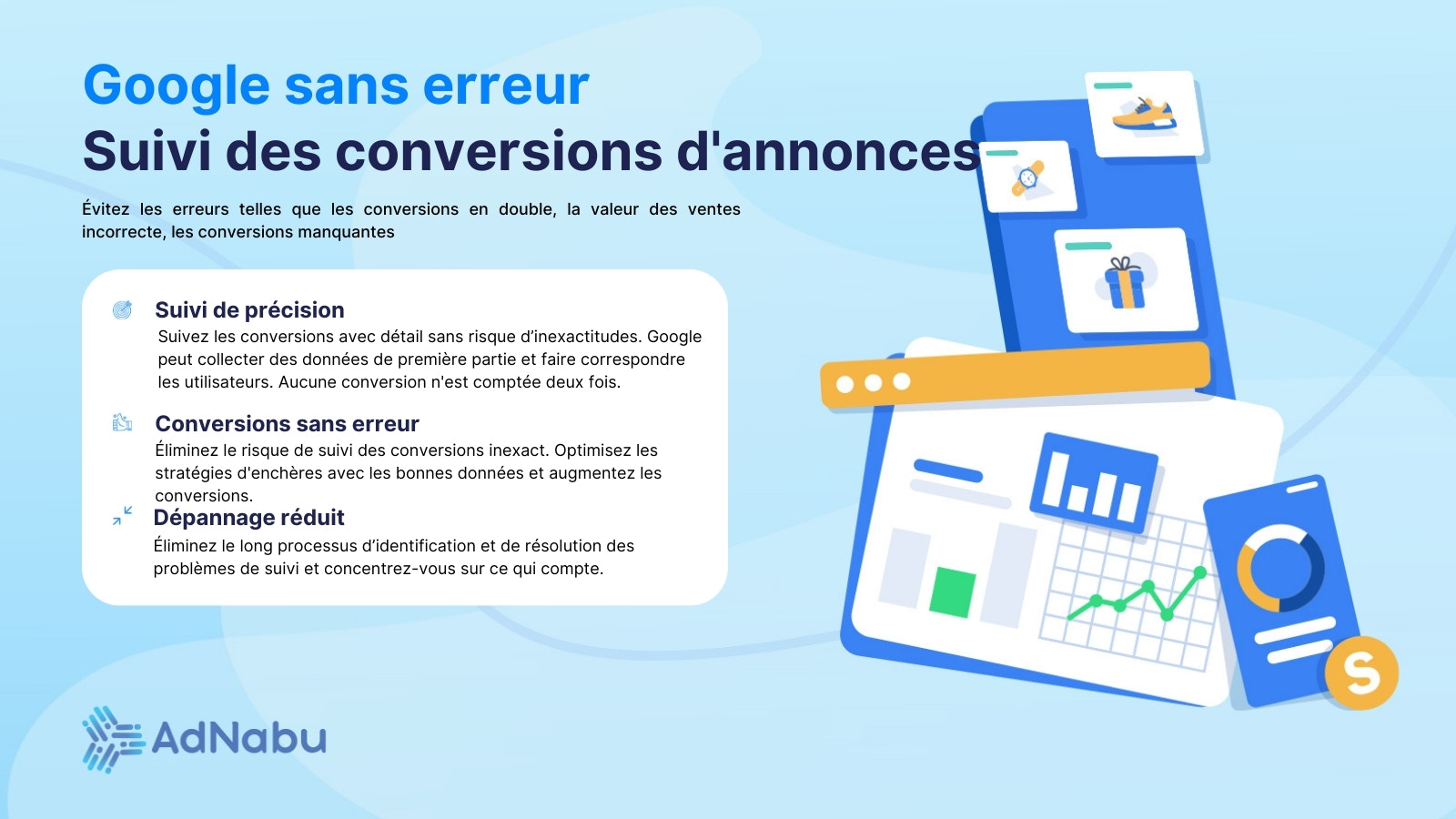 Passer au pixel de conversion avancé de Google