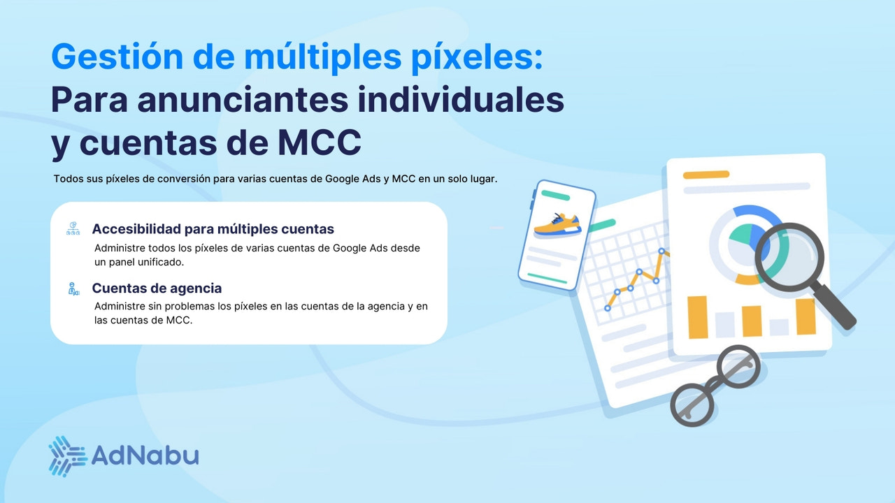 Soporte para múltiples cuentas de Google Ads