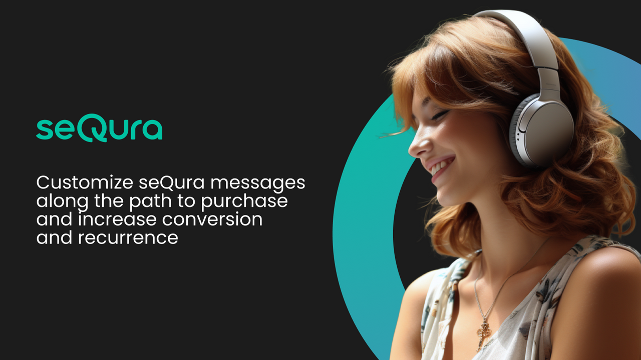 seQura On‑Site Messaging Screenshot
