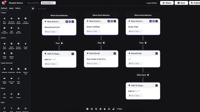 Bento: Email & Automation Screenshot