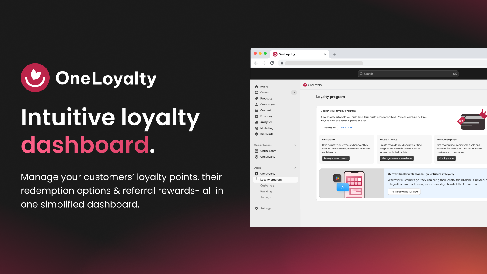 OneLoyalty: Loyalty & Rewards Screenshot
