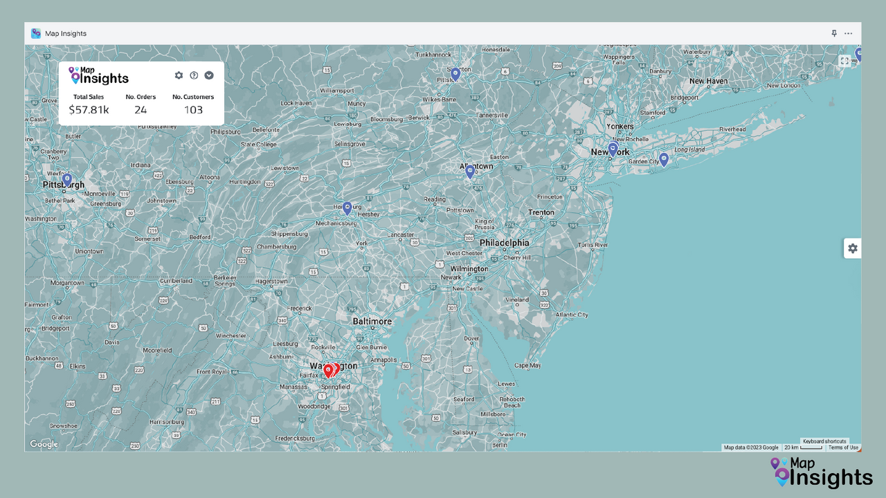 MapInsights Screenshot