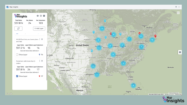 MapInsights Screenshot