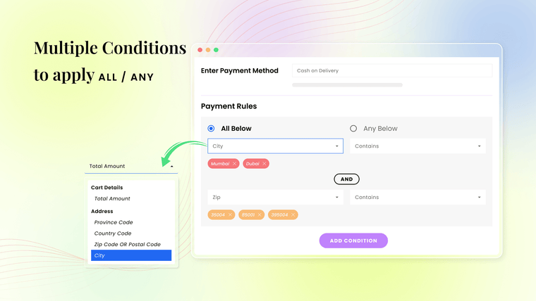 Payfy: Payment Rules Screenshot