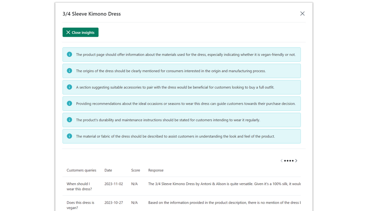 ShopSmart AI Generated Product Insights