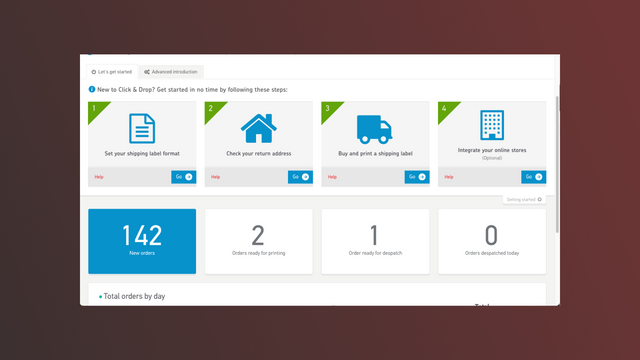Click and Drop Dashboard