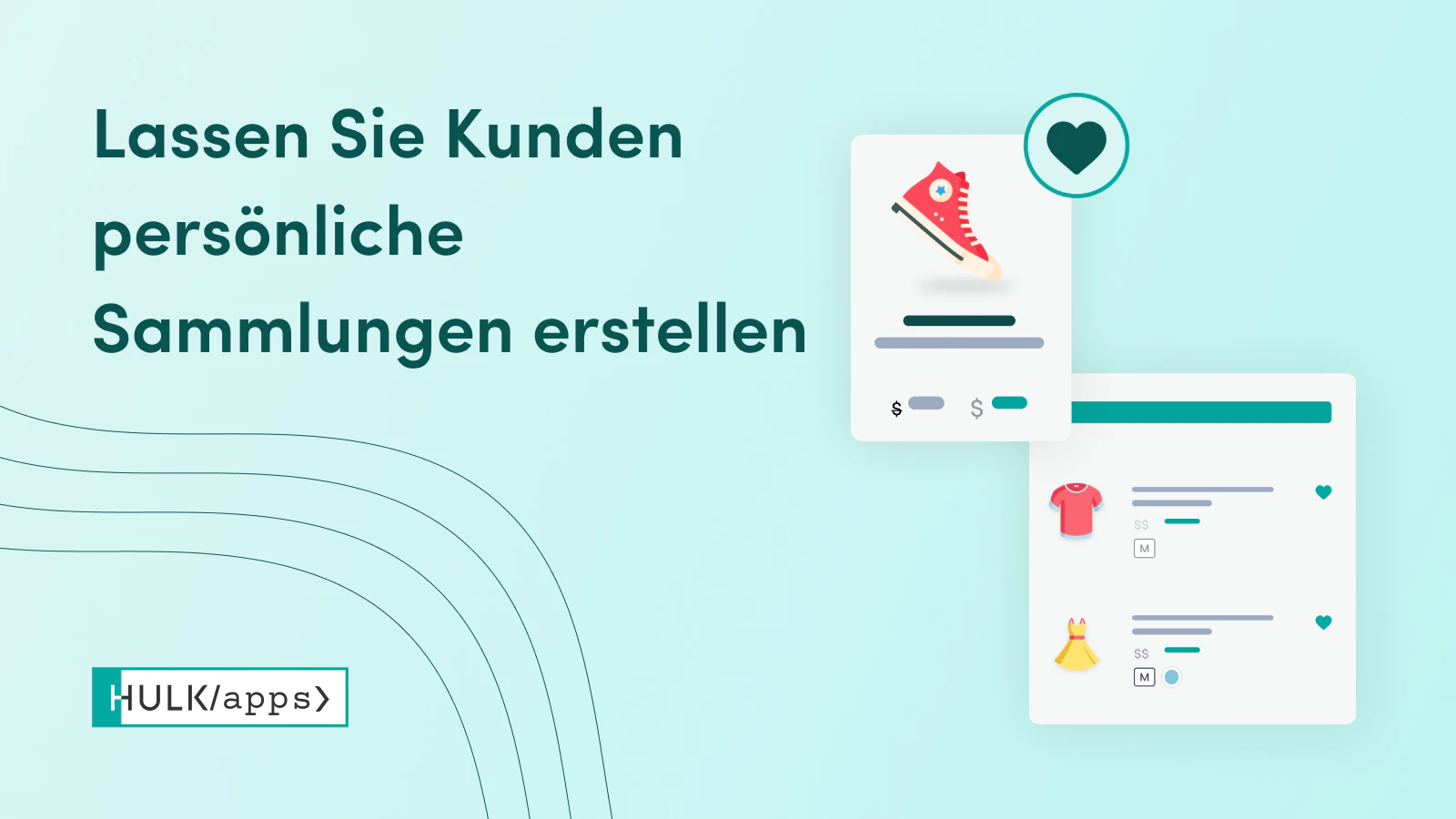 Die Shopify Advanced Wishlist App von HulkApps.