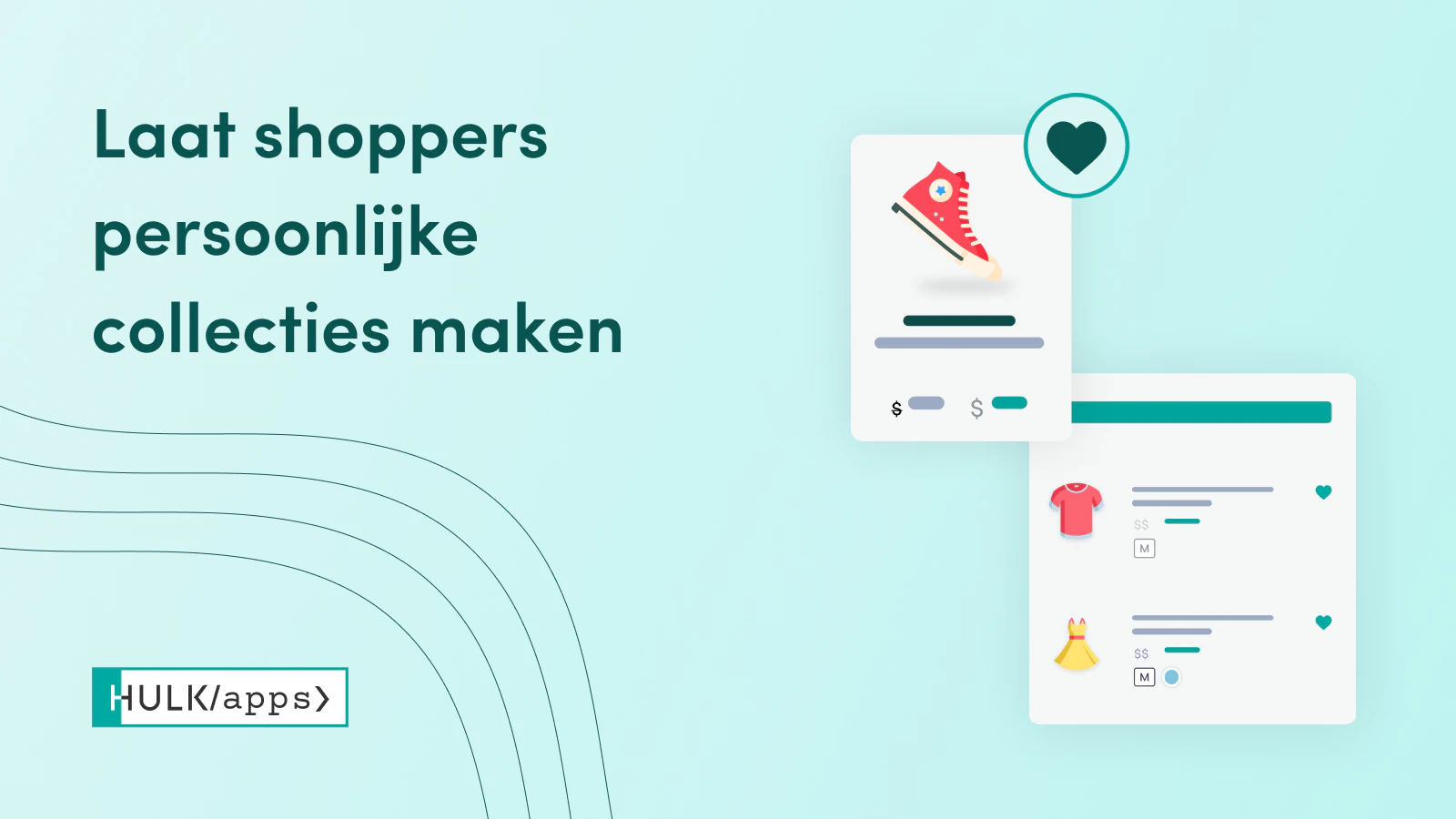 De Shopify Advanced Wishlist app van HulkApps