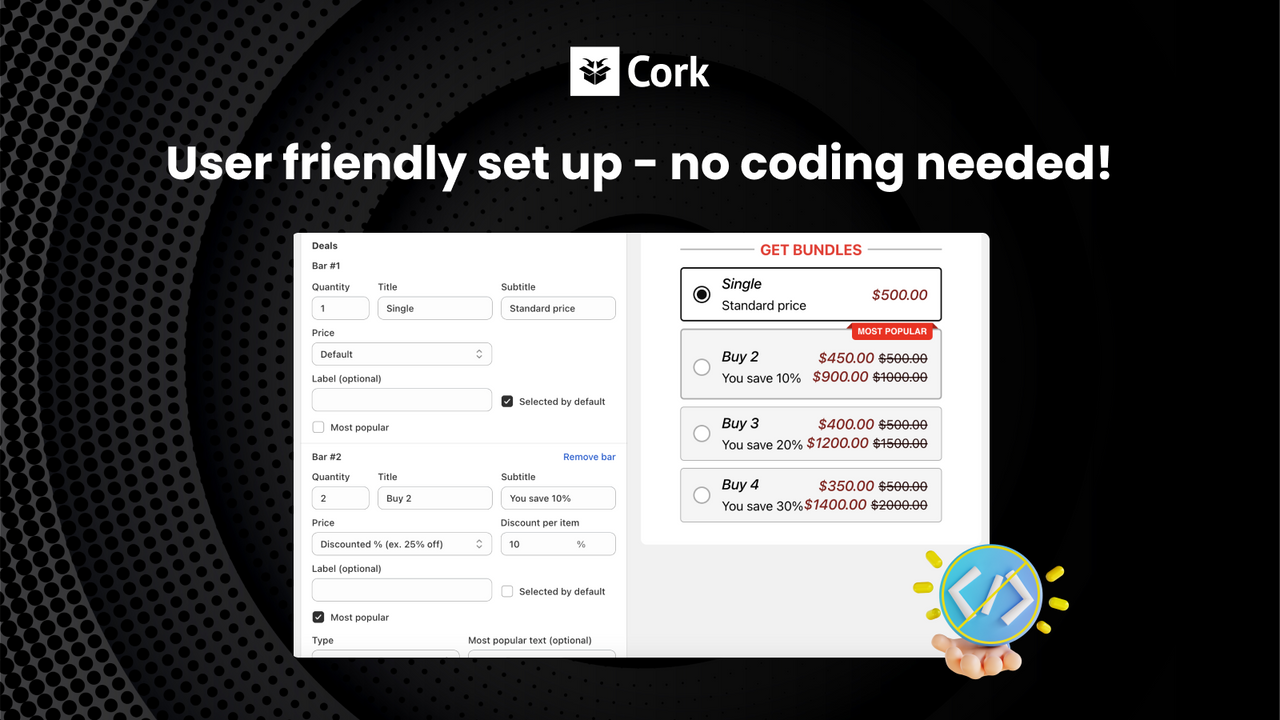  Cork - Produktbündel-App