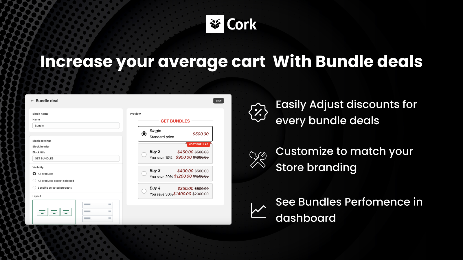 Cork - Produkt paket app