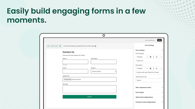 SK: Advanced Form Builder Screenshot