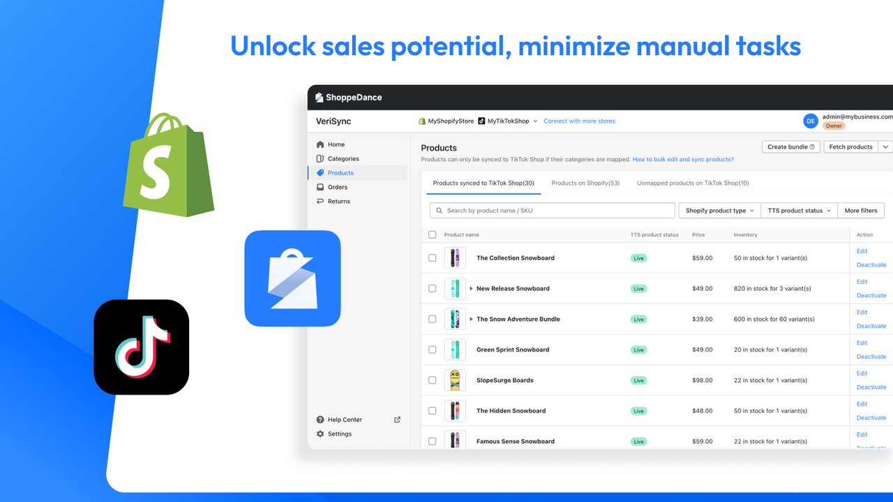 Unlock sales potential, minimize manual tasks