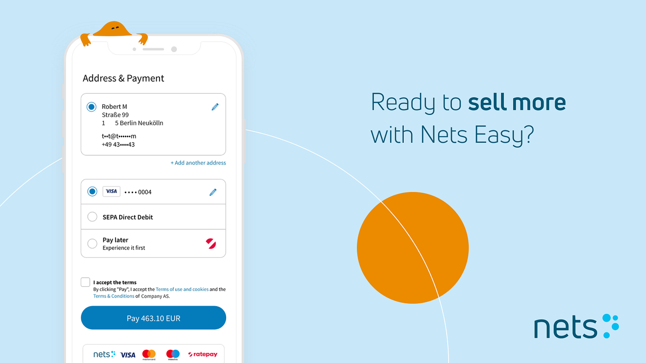 ¿Listo para vender más con Nets Easy?