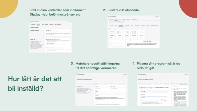 Spåra framgång och optimera kampanjer på Analytics Dashboard