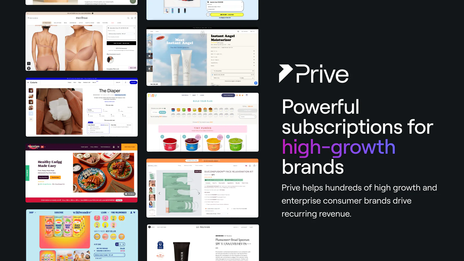 Powerful subscriptions for high-growth brands