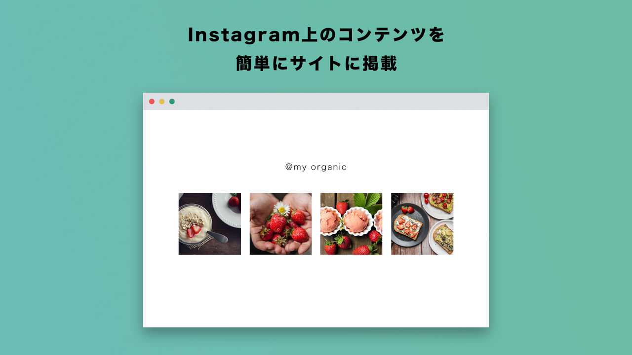 Instagram（インスタ）の投稿を簡単に掲載！日本語サポートで安心して