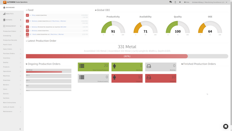 Autodesk Fusion Operations Screenshot