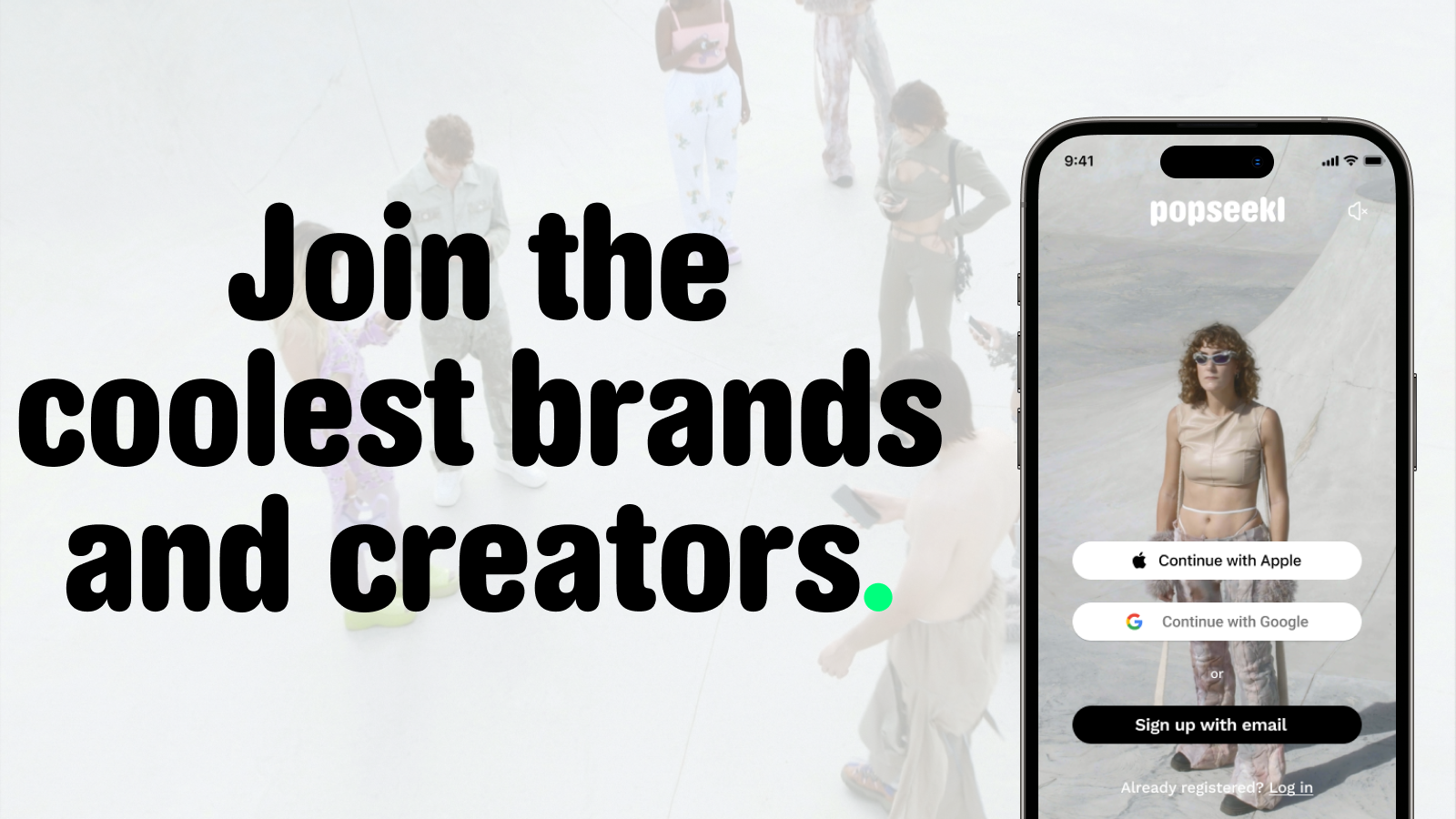 Únete a las marcas y creadores más cool