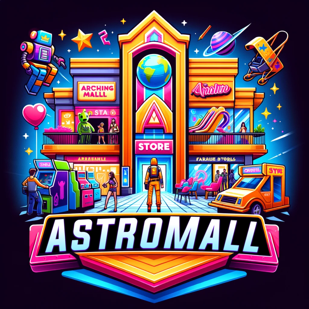 AstroMall: Virtual Stores for Shopify