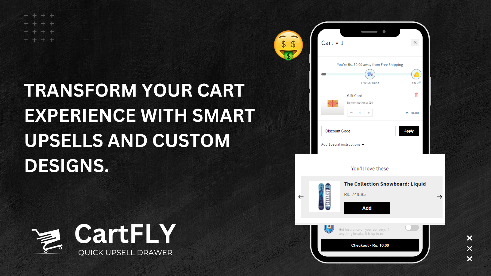 Hauptbild der Cartfly-App