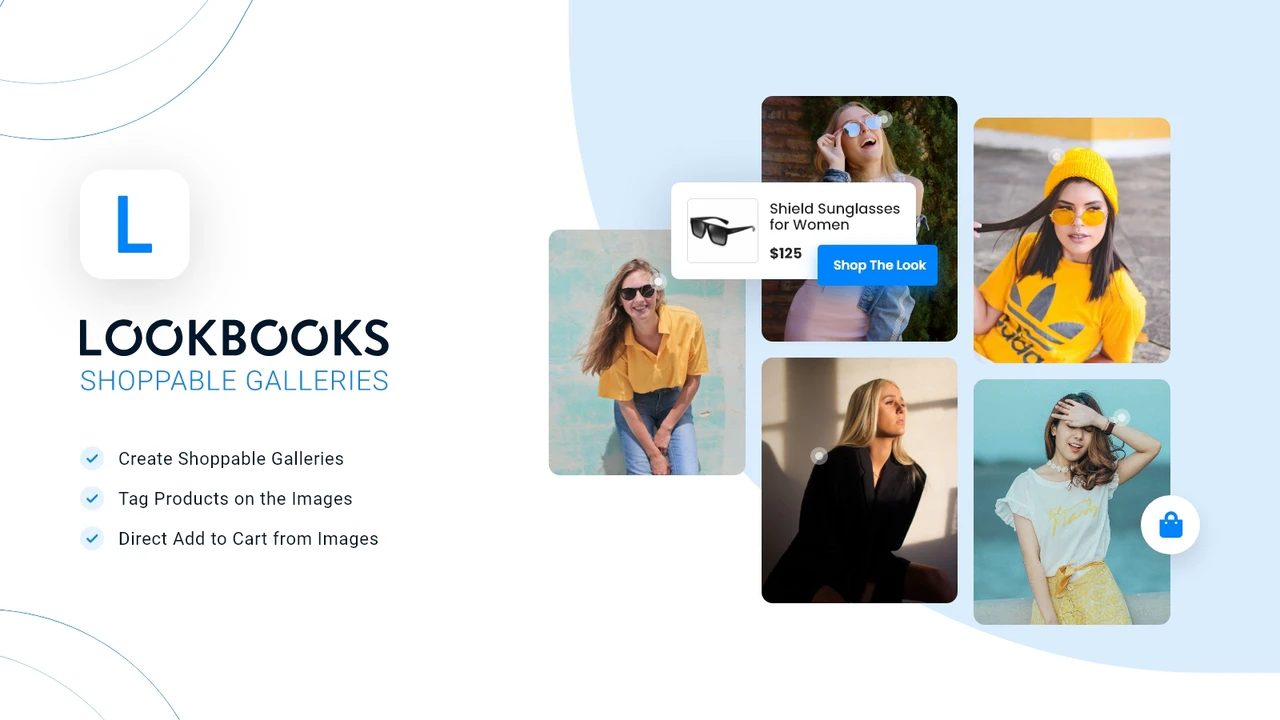 application lookbook pour shopify