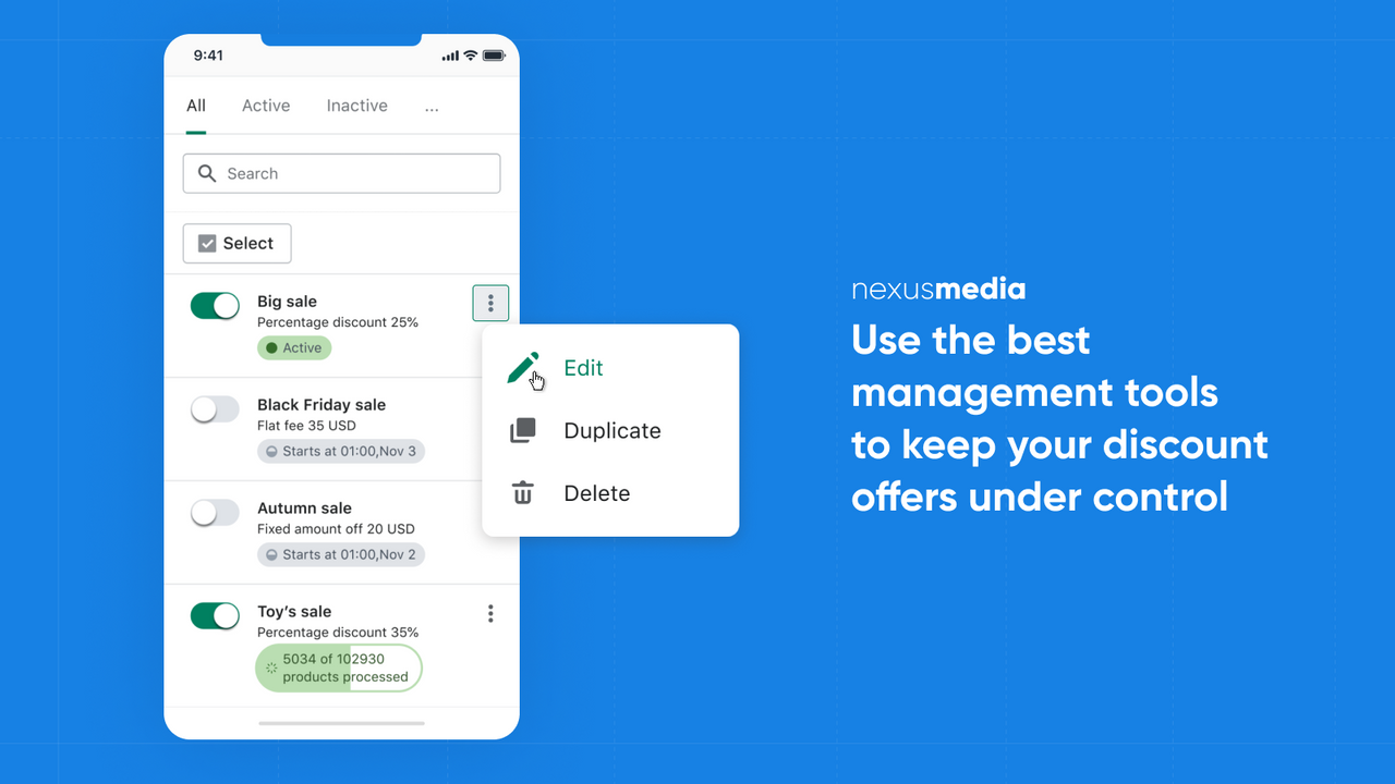 Best management tools for your product discount offers