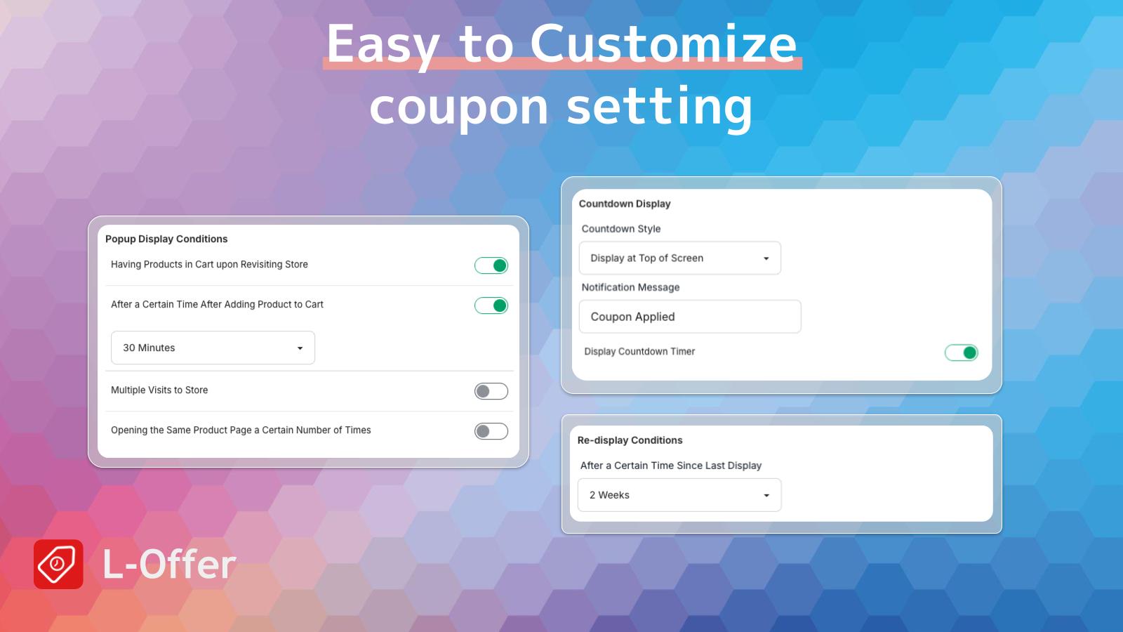 easy coupon management