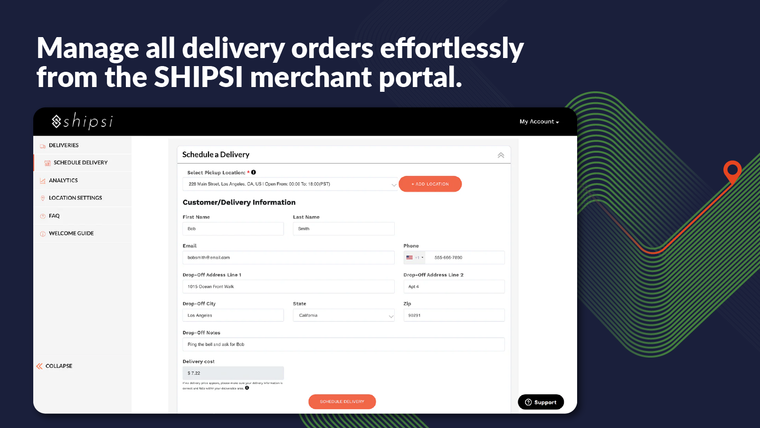 SHIPSI Instant Delivery Screenshot