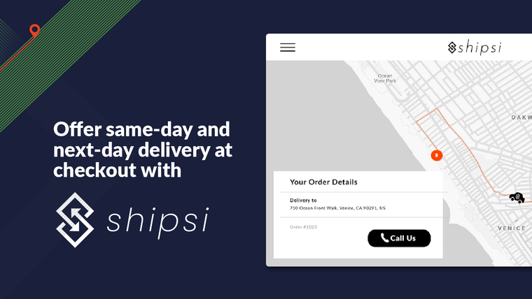 SHIPSI Instant Delivery Screenshot