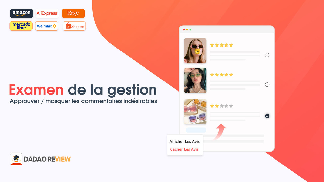 Avis gratuits pour votre boutique Shopify