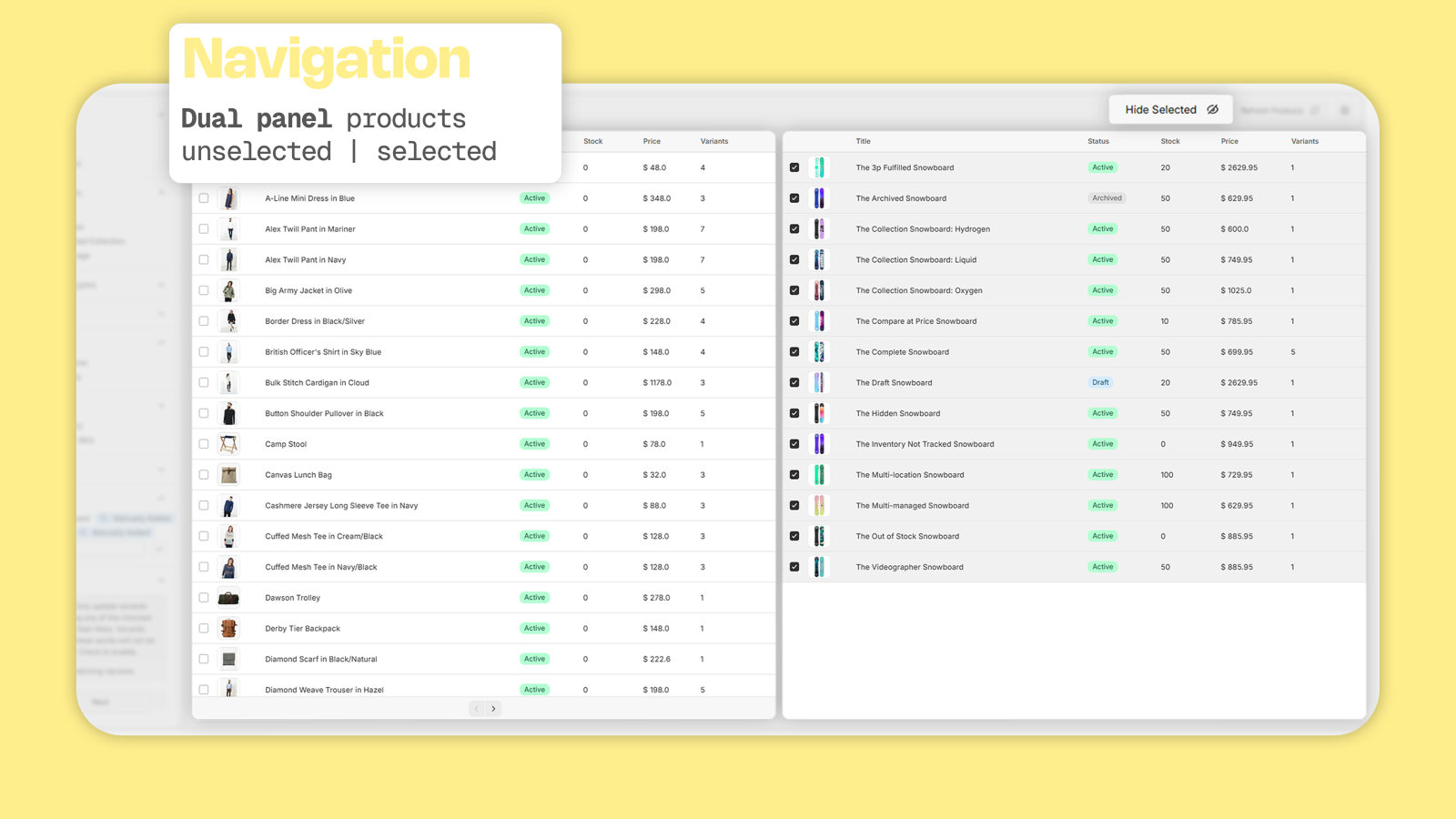 SKU Manager | Fontaine Screenshot